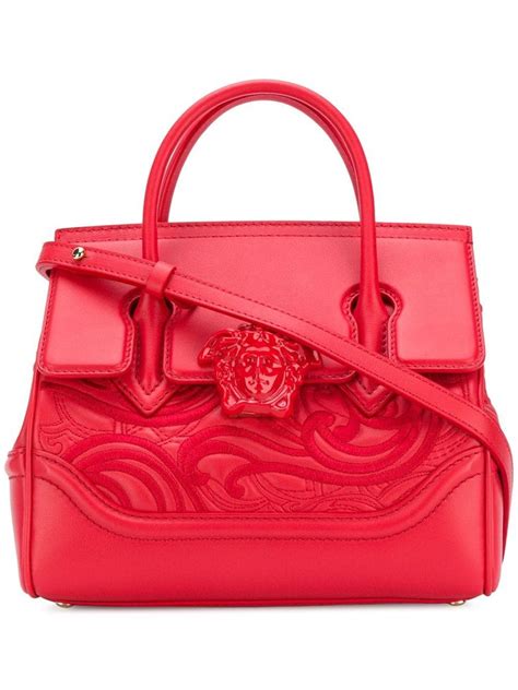 pochette rossa versace|farfetch versace purses.